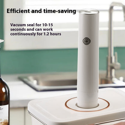 Smart Rechargeable Portable Handheld Mini Vacuum Food Preservation Machine Sealing Household