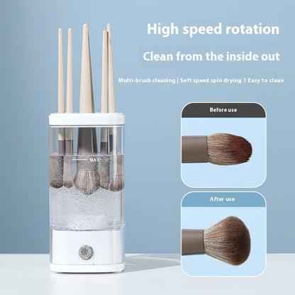 Makeup Brush Automatic Cleaning Machine Storage Box